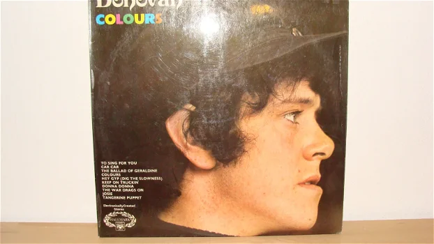 DONOVAN - Colours uit 1972 Label : Hallmark records HMA 241 - 0