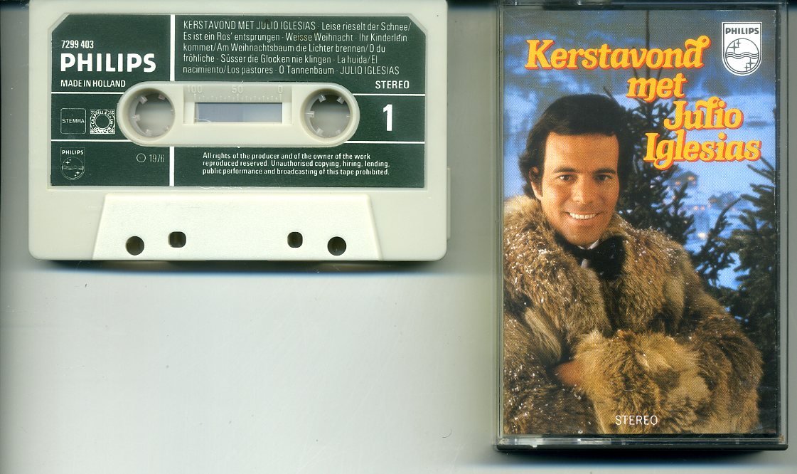Kerstavond met Julio Iglesias 12 nrs cassette 1976 ZGAN - nr. 1