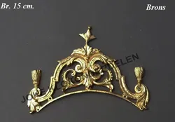 = Ornament = brons = oud =43167