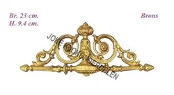 = Klok ornament = brons =22724