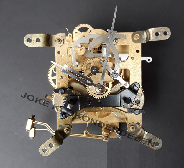 = Pendule uurwerk = oud =43951 - Afbeelding 2