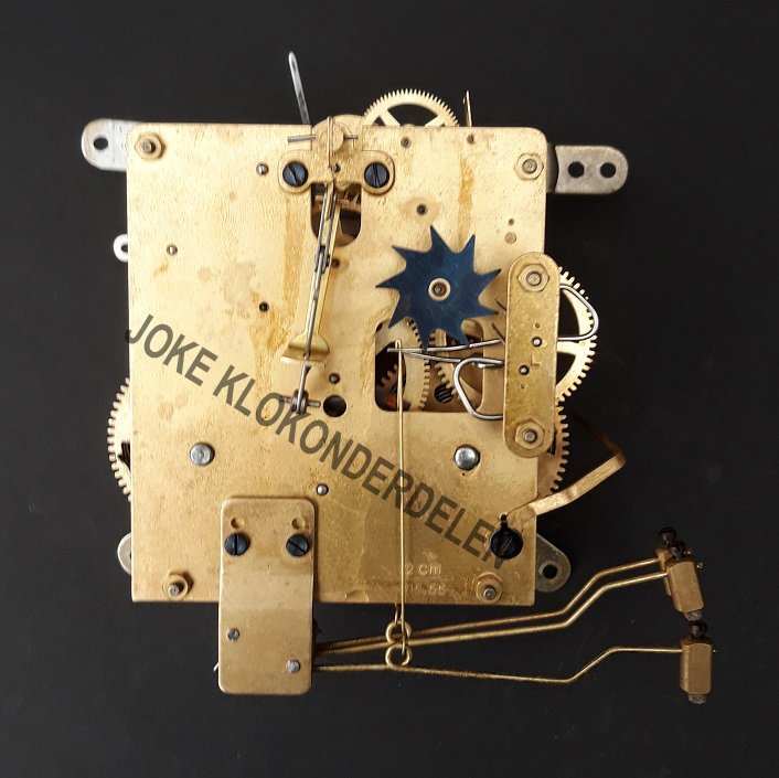 = Pendule uurwerk = oud =43951 - Afbeelding 4