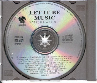 Let it be music - Various artists - 1