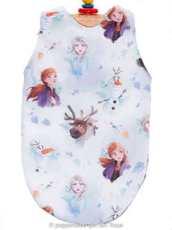 Corolle 30 cm Slaapzak Frozen/wit