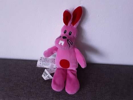 1200 Konijn IKEA Kanin roze 23cm knuffel - 0