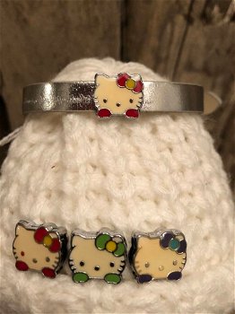 Hello kitty kinder armbandjes - 0