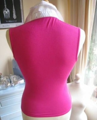 Top roze/wit - S - Afbeelding 2
