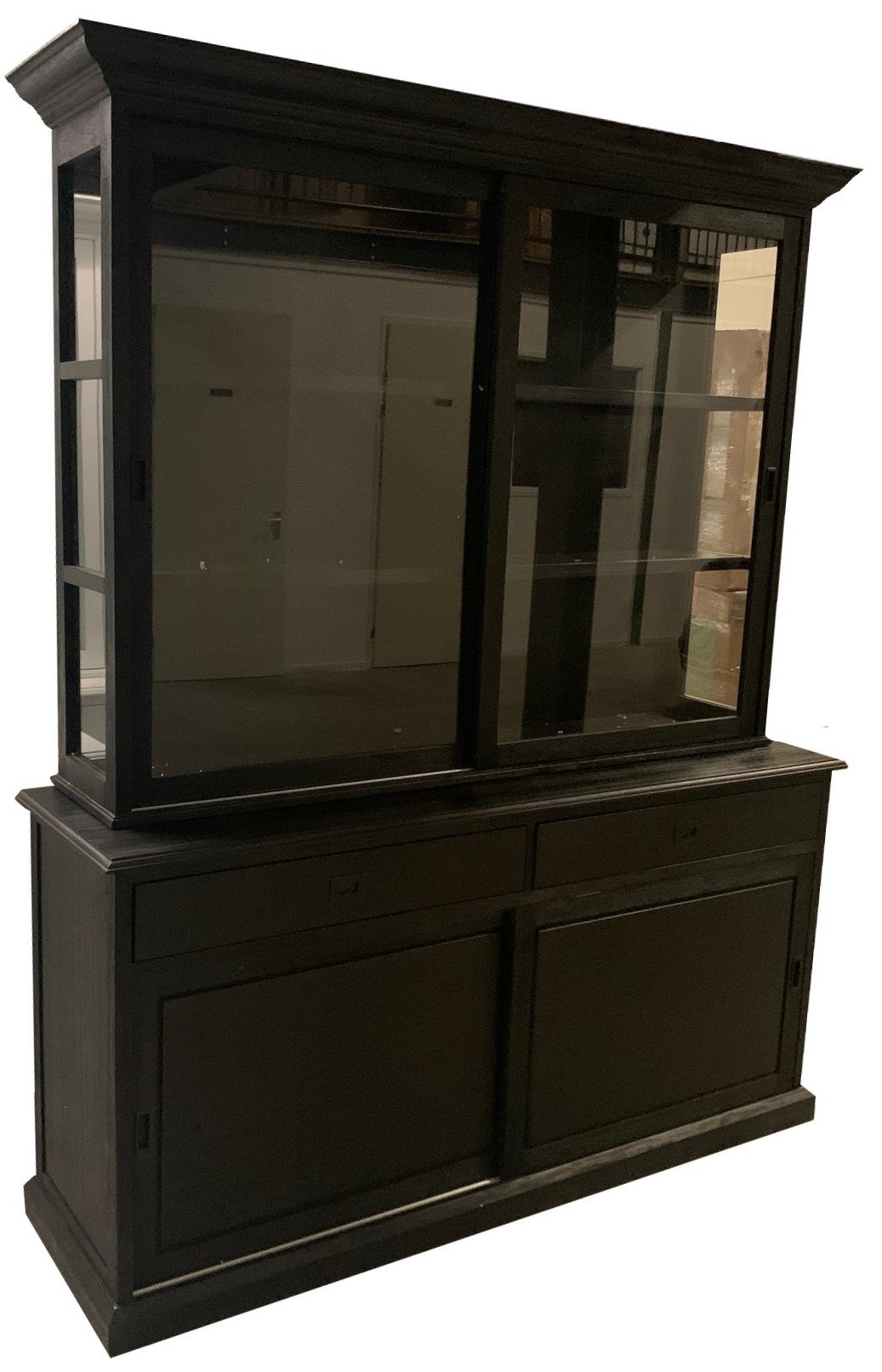 Buffetkast zwart - z wart Veghel 180 x 50/35 x 220cm - nr. 1