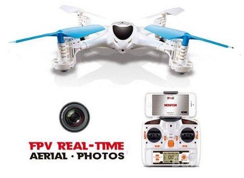 Quadcopter MJX X300 2.4 GHZ FPV met HD camera en return functie nieuw - 1