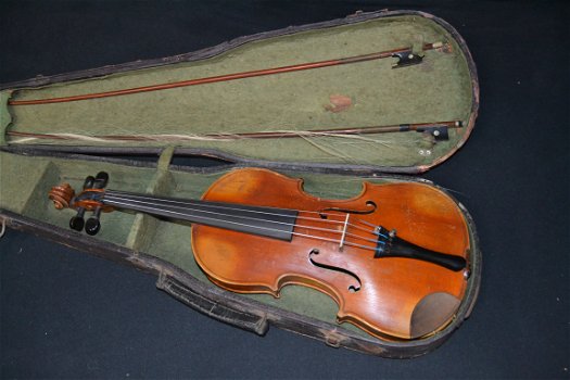 Duitse 4/4 viool ong. 100 jaar - 0