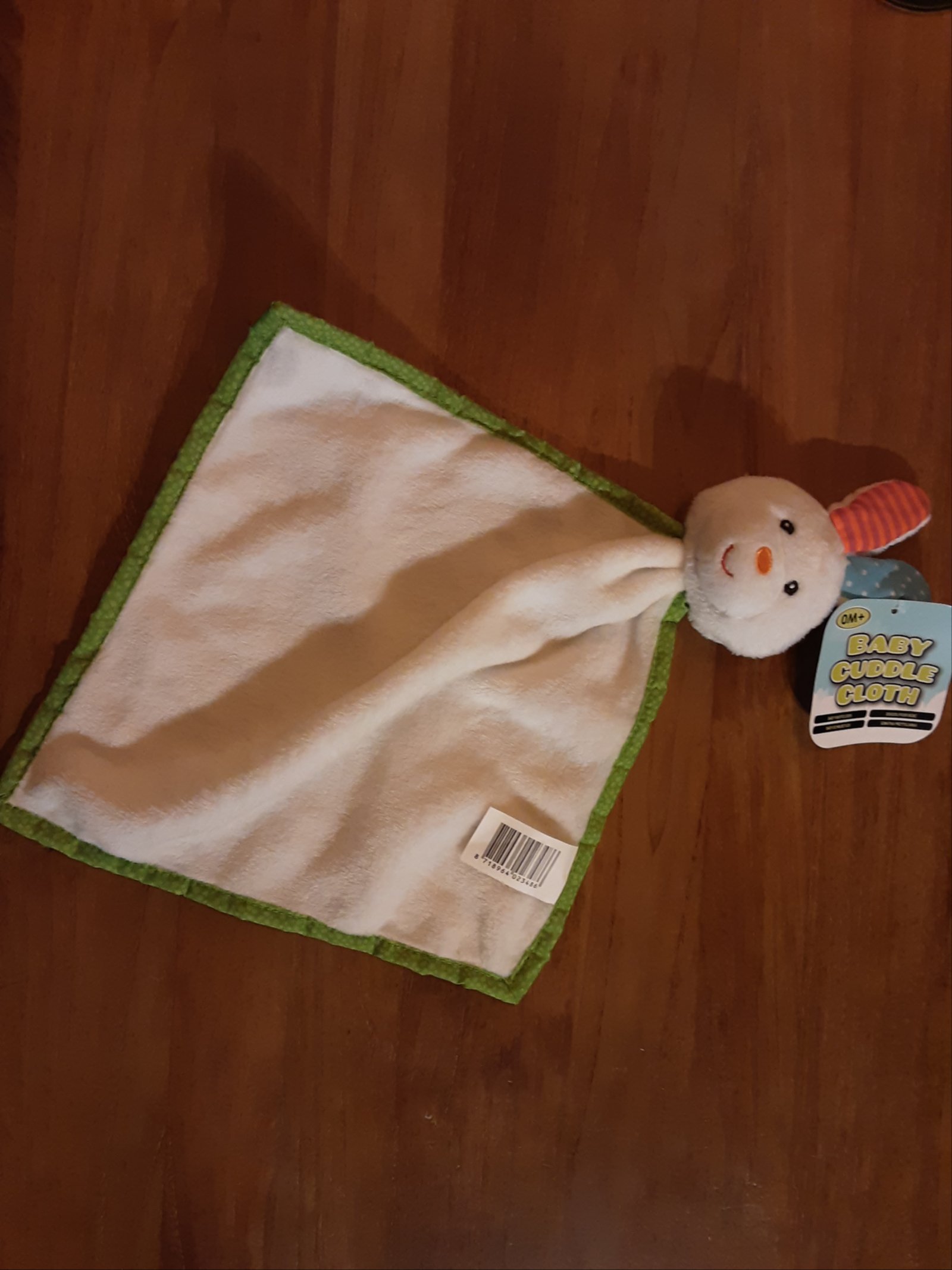1200 Konijn knuffeldoekje Action Toi Toys wit - nr. 1