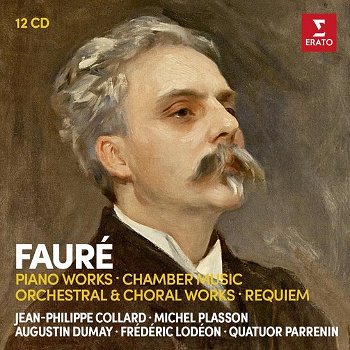 Jean-Philippe Collard - Fauré ‎– Piano Works • Requiem (12 CD) Nieuw/Gesealed - 0