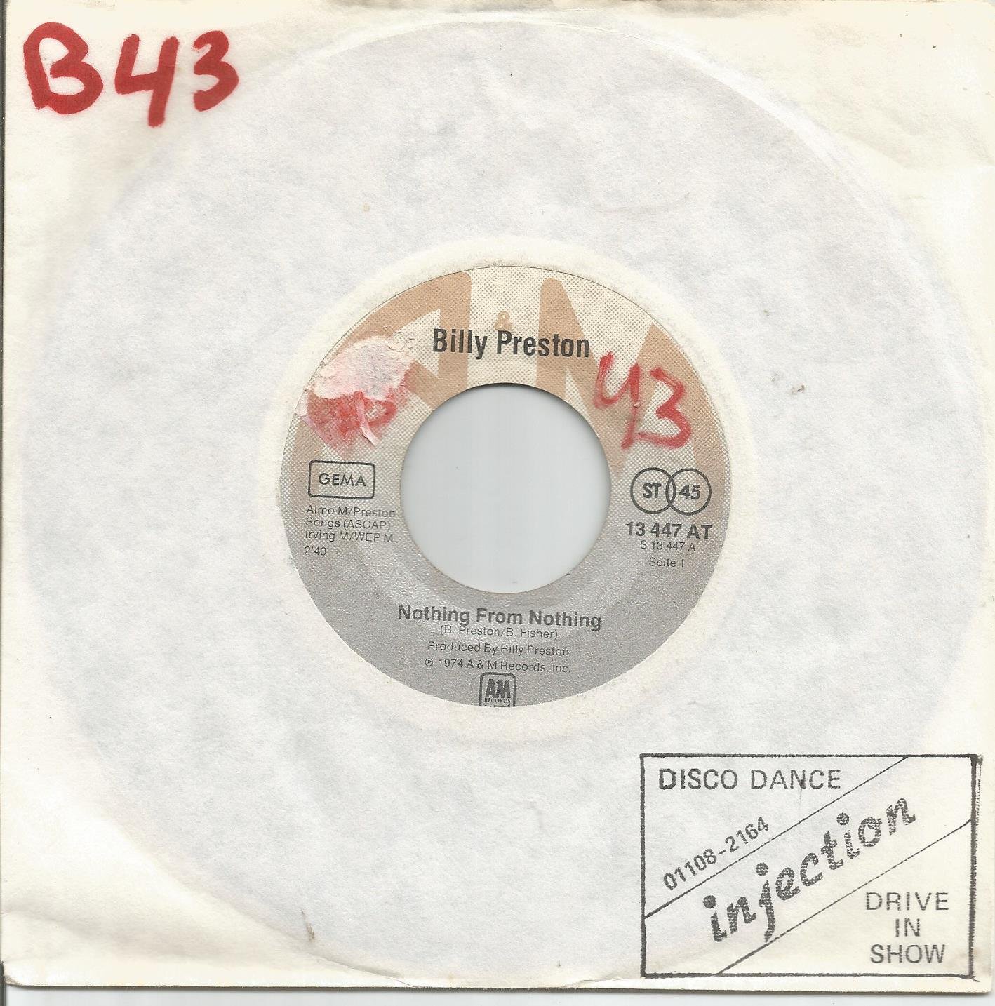 Billy Preston – Nothing From Nothing (1974) - nr. 1