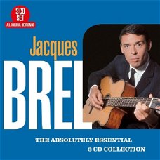 Jacques Brel  -  Absolutely Essential  Collection  (3 CD) Nieuw/Gesealed