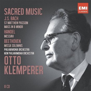 Otto Klemperer - Sacred Music: Bach, Handel, Beethoven (8 CD) Nieuw/Gesealed - 0