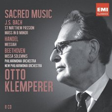 Otto Klemperer  -  Sacred Music: Bach, Handel, Beethoven (8 CD)  Nieuw/Gesealed