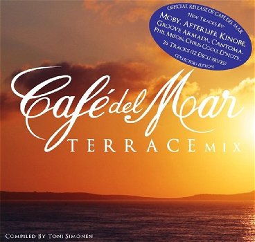 Cafe Del Mar - Terrace Mix (2 CD) Nieuw/Gesealed - 0