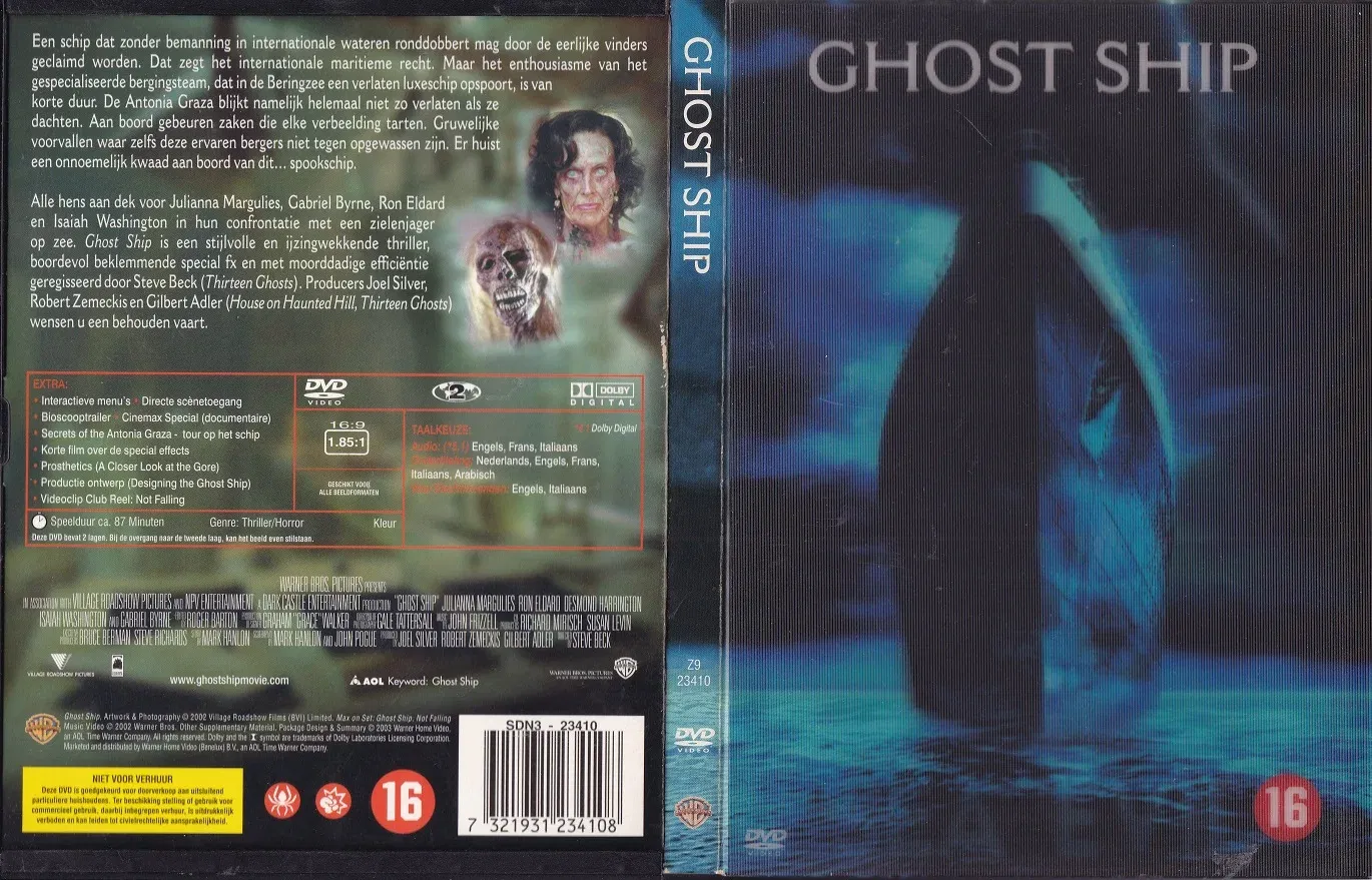 GHOST SHIP met oa Julianna Margulies, Gabriel Byrne, Ron Elard Nederlands ondertiteld - nr. 1