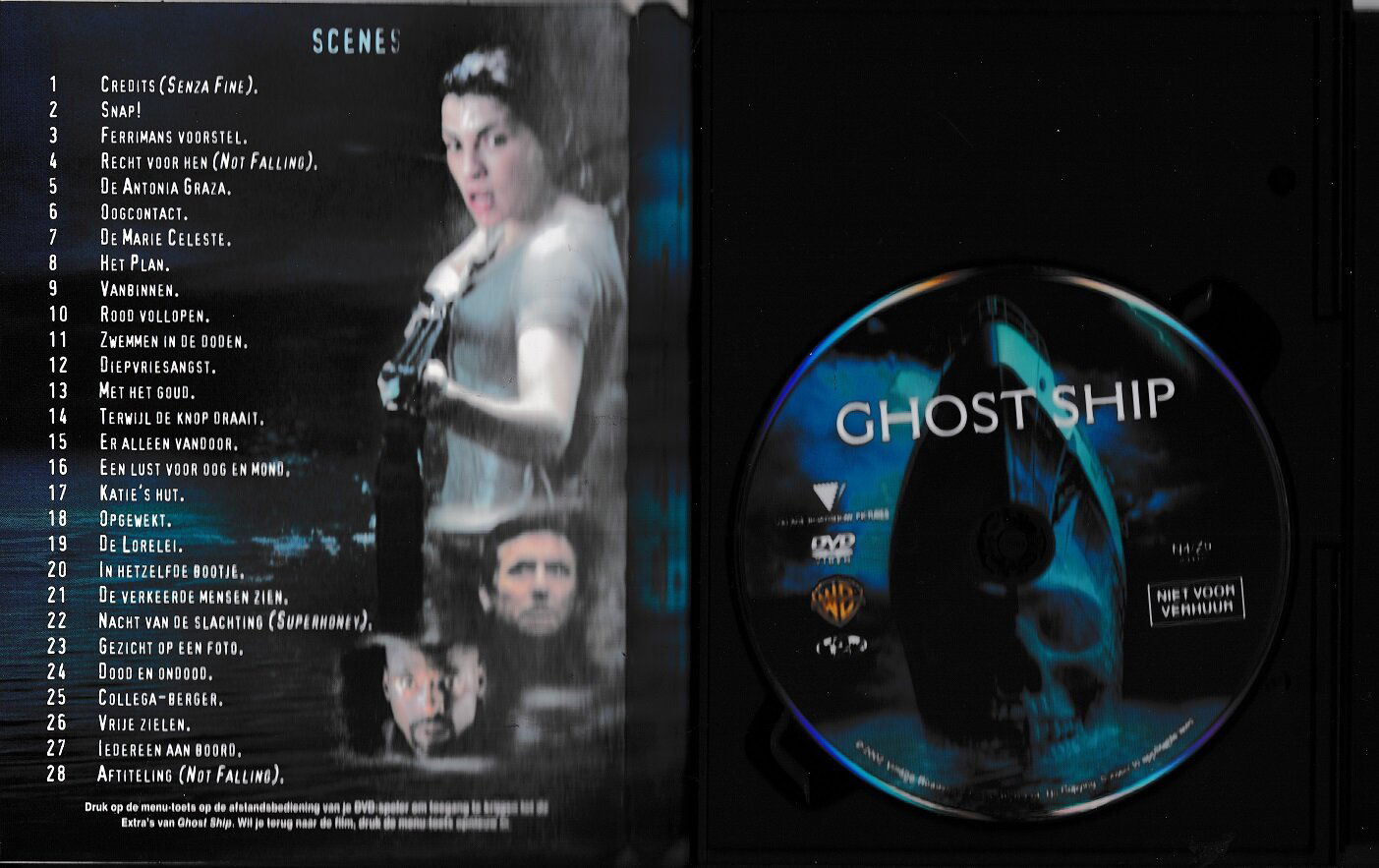 GHOST SHIP met oa Julianna Margulies, Gabriel Byrne, Ron Elard Nederlands ondertiteld - Afbeelding 2