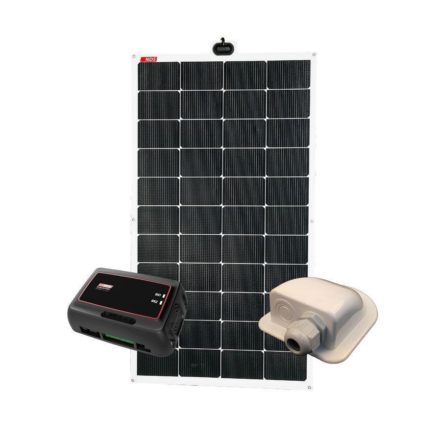 NDS SOLARFLEX EVO 150W Flexibel Zonnepaneel SET + SC320M - nr. 1