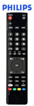 Vervangende afstandsbediening voor de Philips 256362BX32R - 0