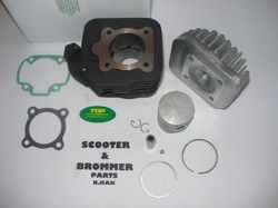 Cilinder + Kop 70 cc Tp Peugeot Vivacity Speedfight Zenith