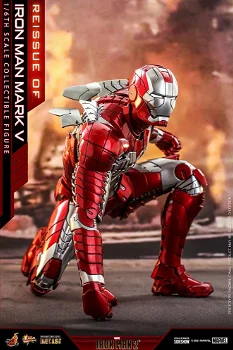 HOT DEAL Hot Toys Iron Man 2 Mark V MMS400D18 - 2