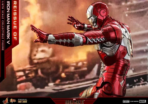 HOT DEAL Hot Toys Iron Man 2 Mark V MMS400D18 - 6