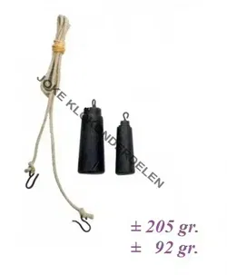 = 2 Wekker gewichtjes = comtoise =36382