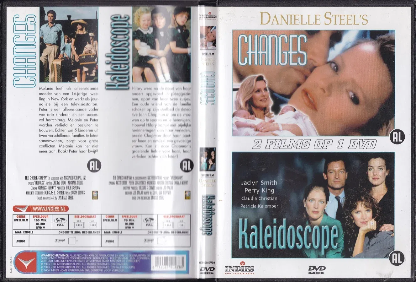 Daniel Steel's - Changes en Kaleidoscope op 1 DVD Nederlands ondertitel - nr. 1