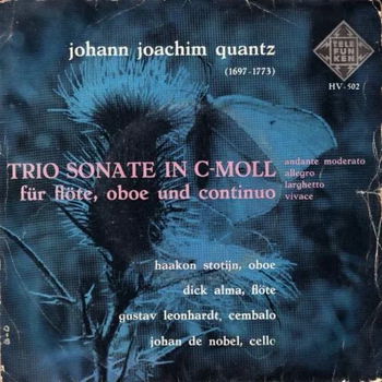 Artiest : Johann Joachim Quantz Trio sonate in C-moll - 0