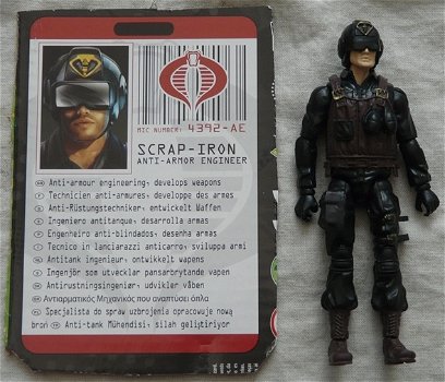 Actiefiguur G.I.JOE / COBRA, SCRAP-IRON (v7), Serie 25, 2009.(Nr.1) - 1