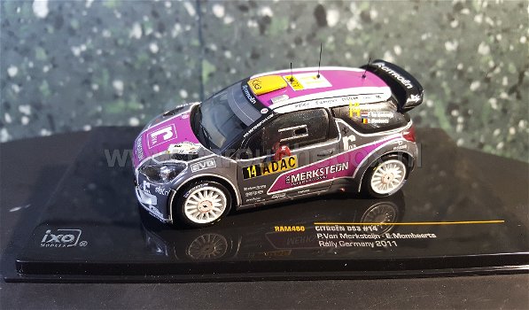 Citroen DS3 #14 Van MERKSTEIJN 1:43 Ixo - 0