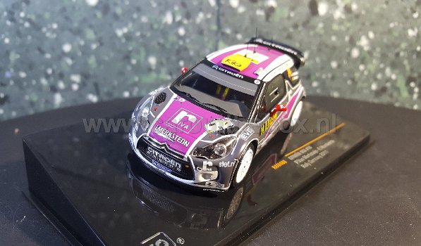 Citroen DS3 #14 Van MERKSTEIJN 1:43 Ixo - 1