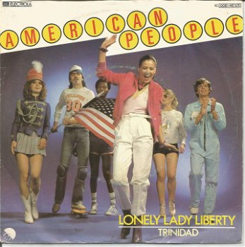 American People ‎– Lonely Lady Liberty (1980) - 0