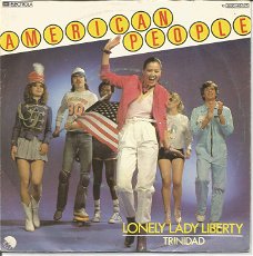 American People ‎– Lonely Lady Liberty (1980)