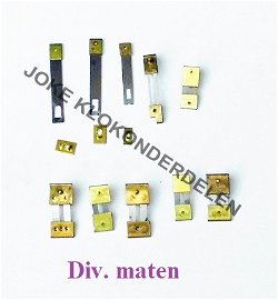 = 10 Slingerveren = nieuw =43991