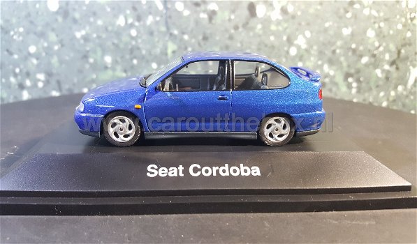 Seat Cordoba Blauw 1:43 Herpa - 0