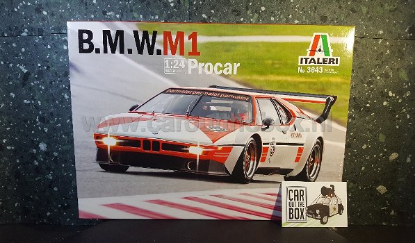 BMW M1 Procar 1979 NIKI LAUDA 1:24 Italeri - 2