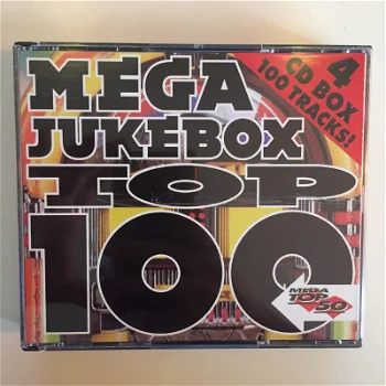 MEGA JUKEBOX TOP 100 - 4-CD VARIOUS - 0