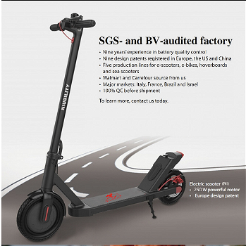 NIUBILITY N1 Electric Scooter 7.8Ah Battery 250W Motor up to 25KM Mileage - 6