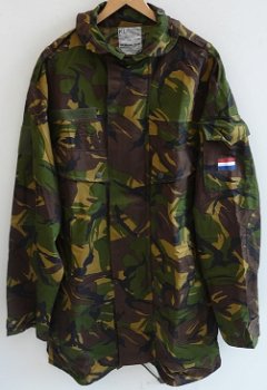 Jas, Parka, Uniform, Buiten, Gevechts, M90, Woodland Camouflage, KL, maat: 8000/0510, 1992.(Nr.2) - 0
