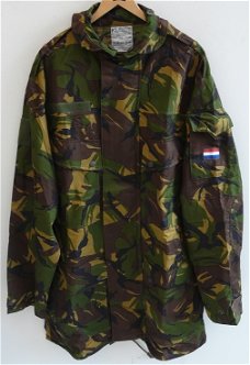 Jas, Parka, Uniform, Buiten, Gevechts, M90, Woodland Camouflage, KL, maat: 8000/0510, 1992.(Nr.2)