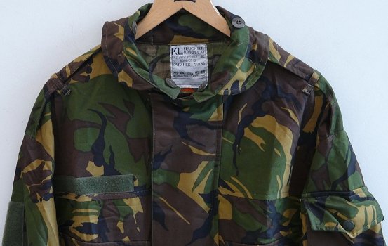 Jas, Parka, Uniform, Buiten, Gevechts, M90, Woodland Camouflage, KL, maat: 8000/0510, 1992.(Nr.2) - 1