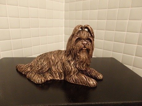 Shih Tzu op urn - 1