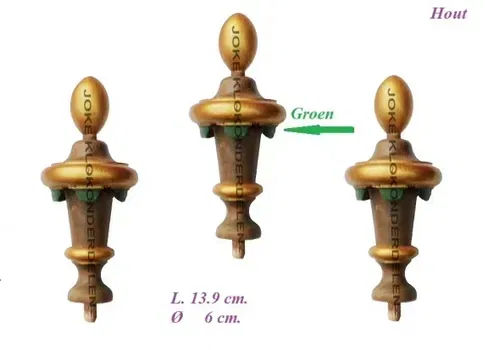 = 3 Tollen = Friese staartklok = 41386 - 1