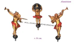 = Staartklok poppen = gebruikt =43721