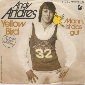 Andy Andres ‎– Yellow Bird (1978) - 0