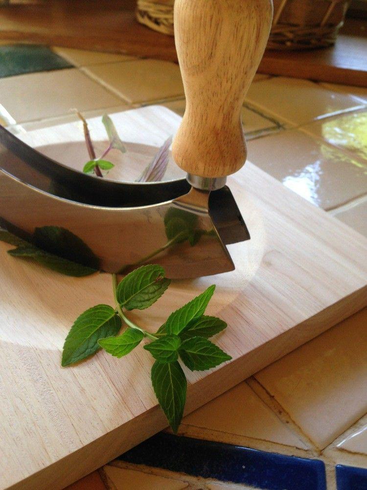1 snijplank met kruidenmes - Afbeelding 6