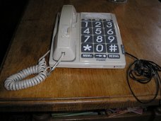 Telefoon met grote toetsen